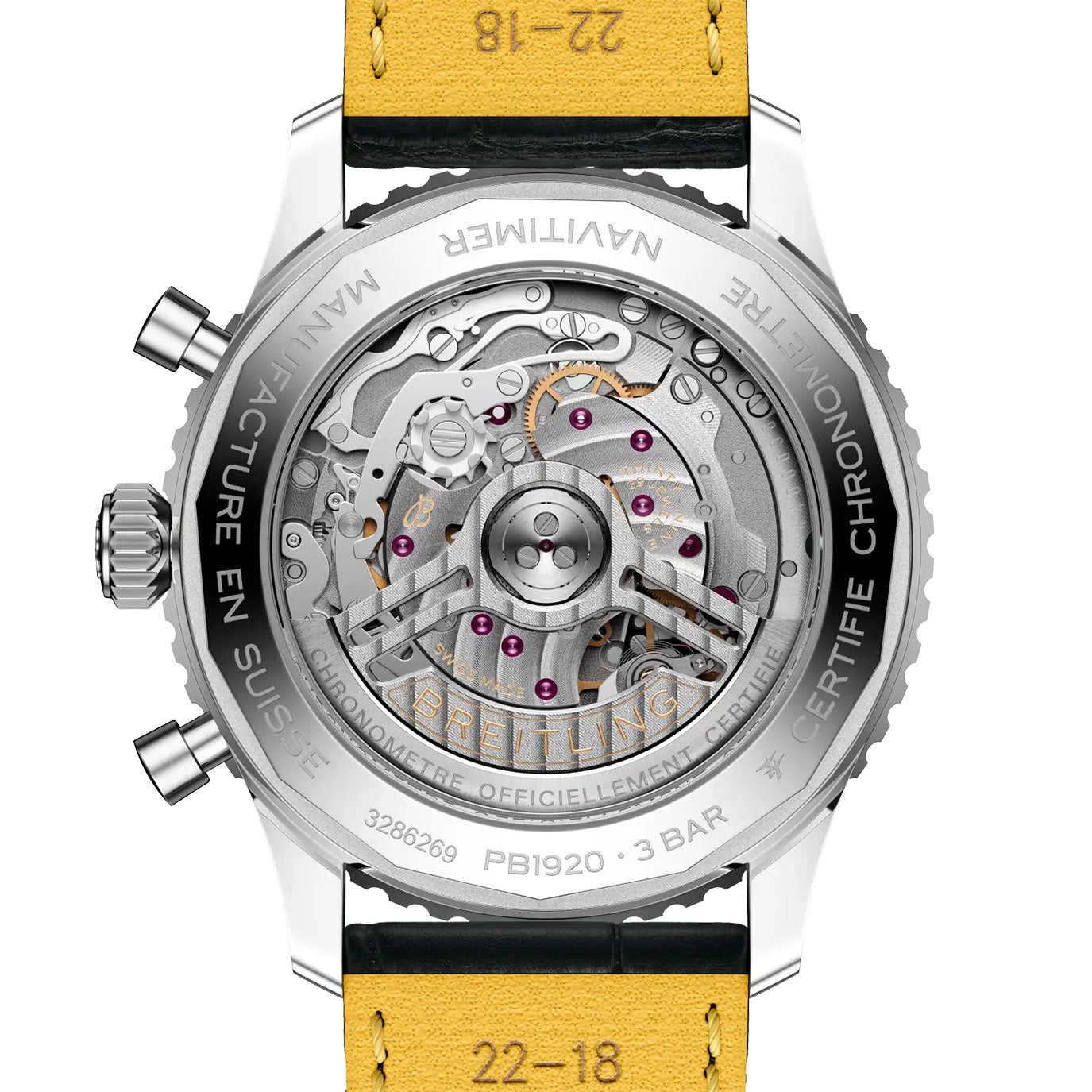 Unworn Breitling Navitimer B19 Chronograph 43 Perpetual Calendar, PB1920251C1P1, box and papers