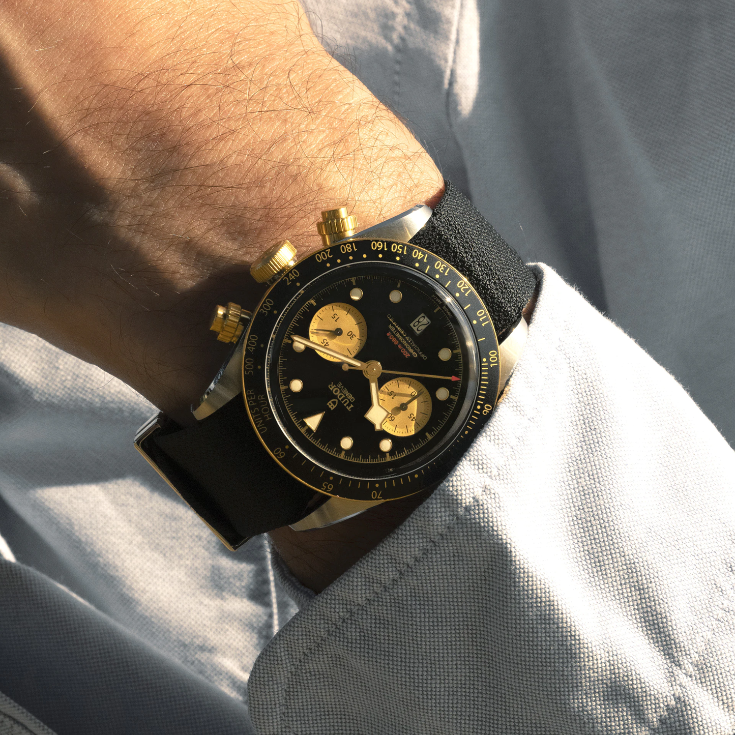 Tudor Black Bay Chrono S&G, 41mm, Stainless Steel and 18k Yellow Gold, Ref# M79363N-0003