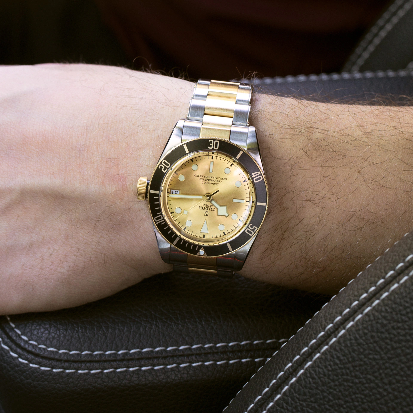 Tudor Black Bay S&G, 41mm, Stainless Steel and 18k Yellow Gold, Ref# M79733N-0004