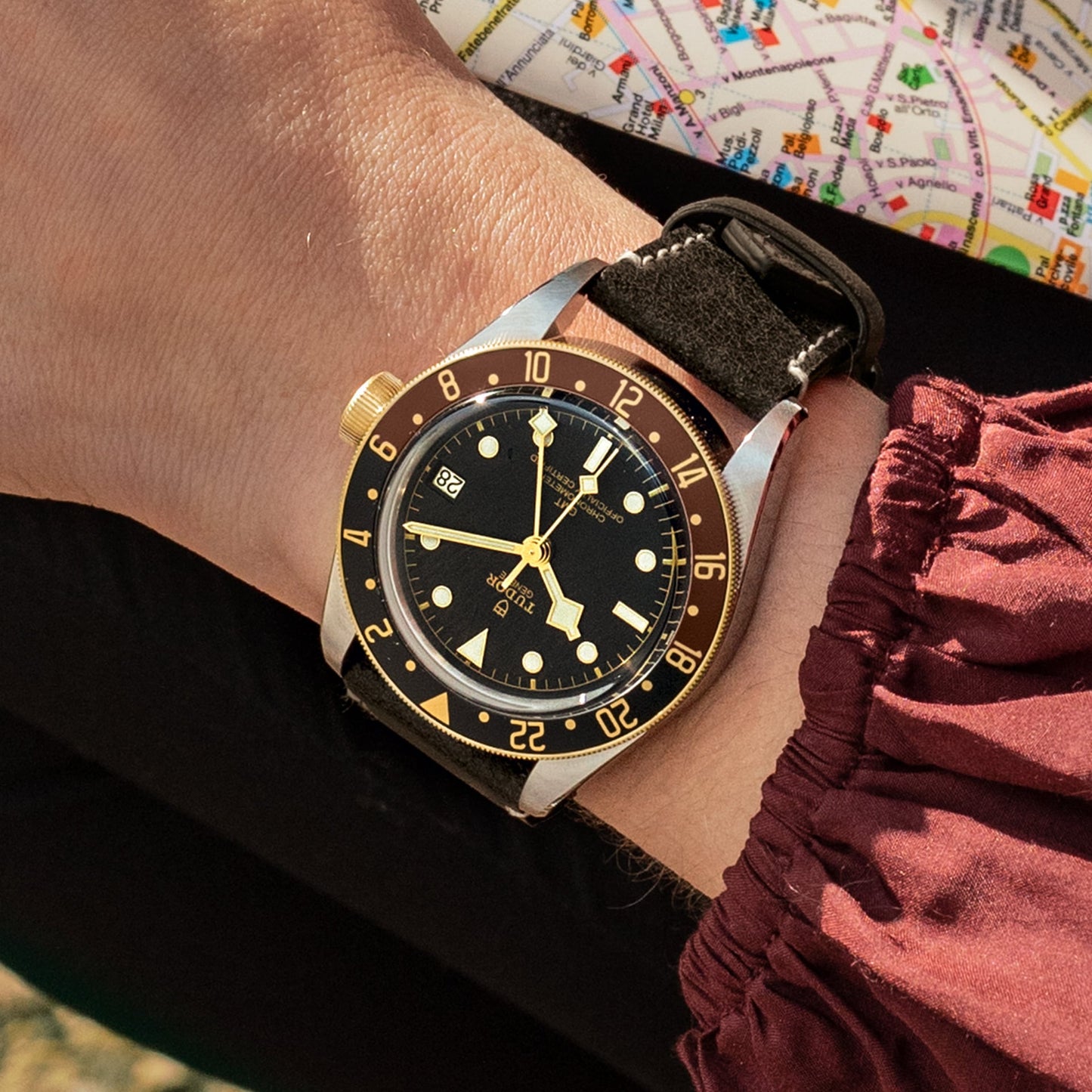 Tudor Black Bay GMT S&G, Stainless Steel and 18k Yellow Gold, 41mm, Ref# M79833MN-0003
