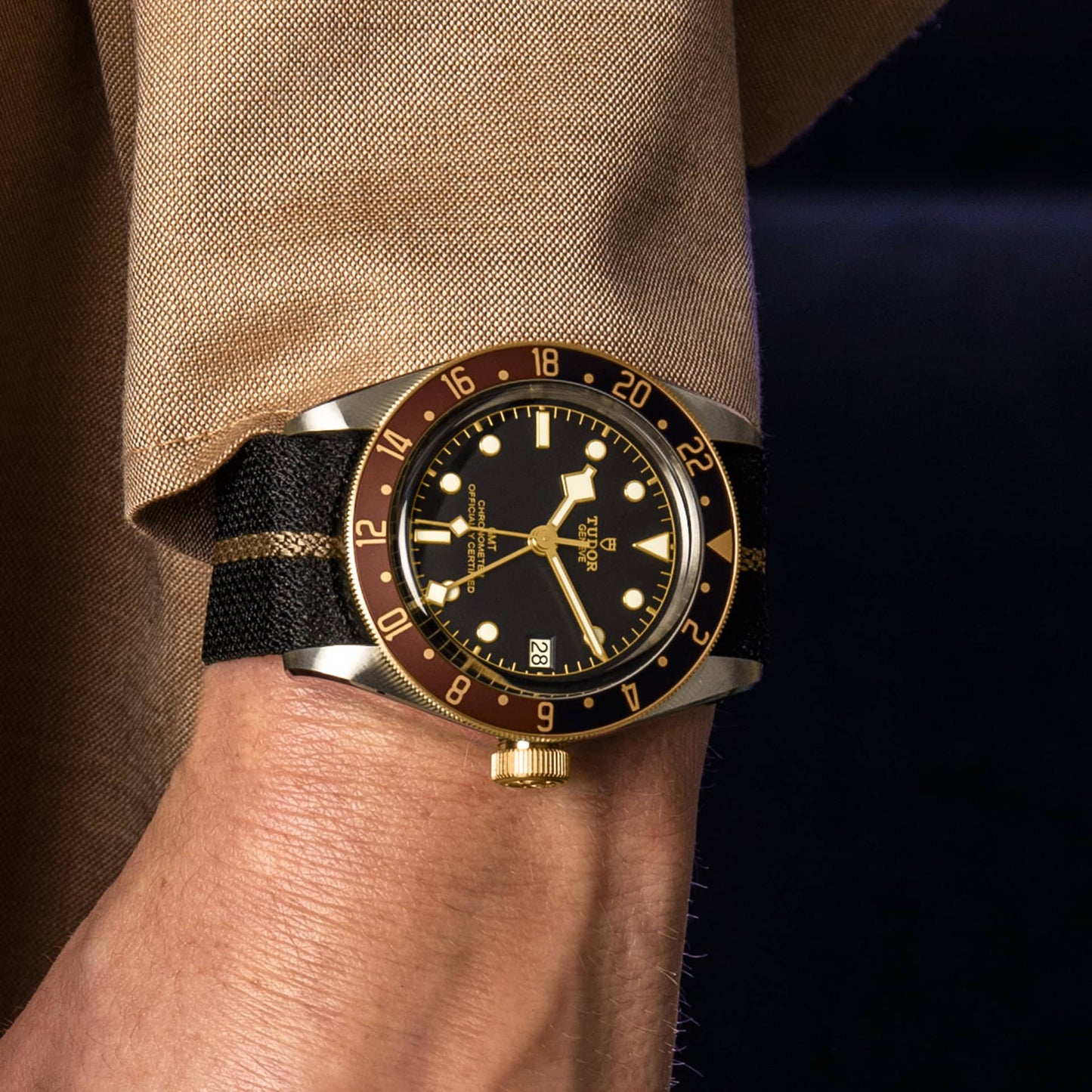 Tudor Black Bay GMT S&G, Stainless Steel and 18k Yellow Gold, 41mm, Ref# M79833MN-0004