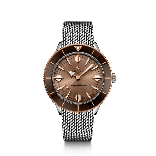 Breitling Superocean Heritage ’57 Highlands, 38mm, Stainless steel and 18k Red Gold, Ref# U10340E31A1A1, Unworn 2024
