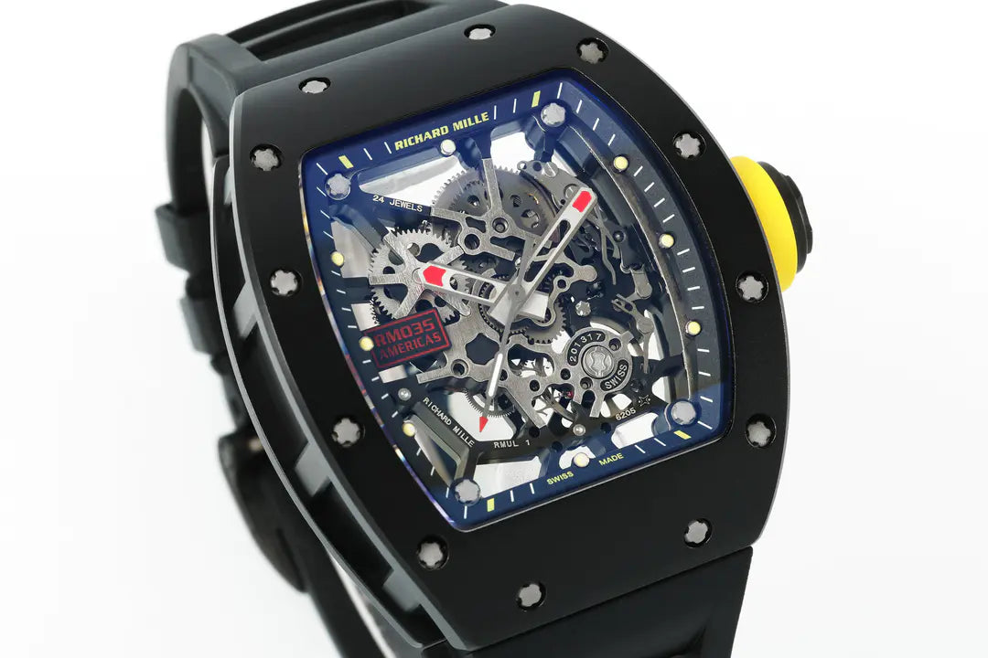Richard Mille RM 035 Black Toro Nadal Red Pointer