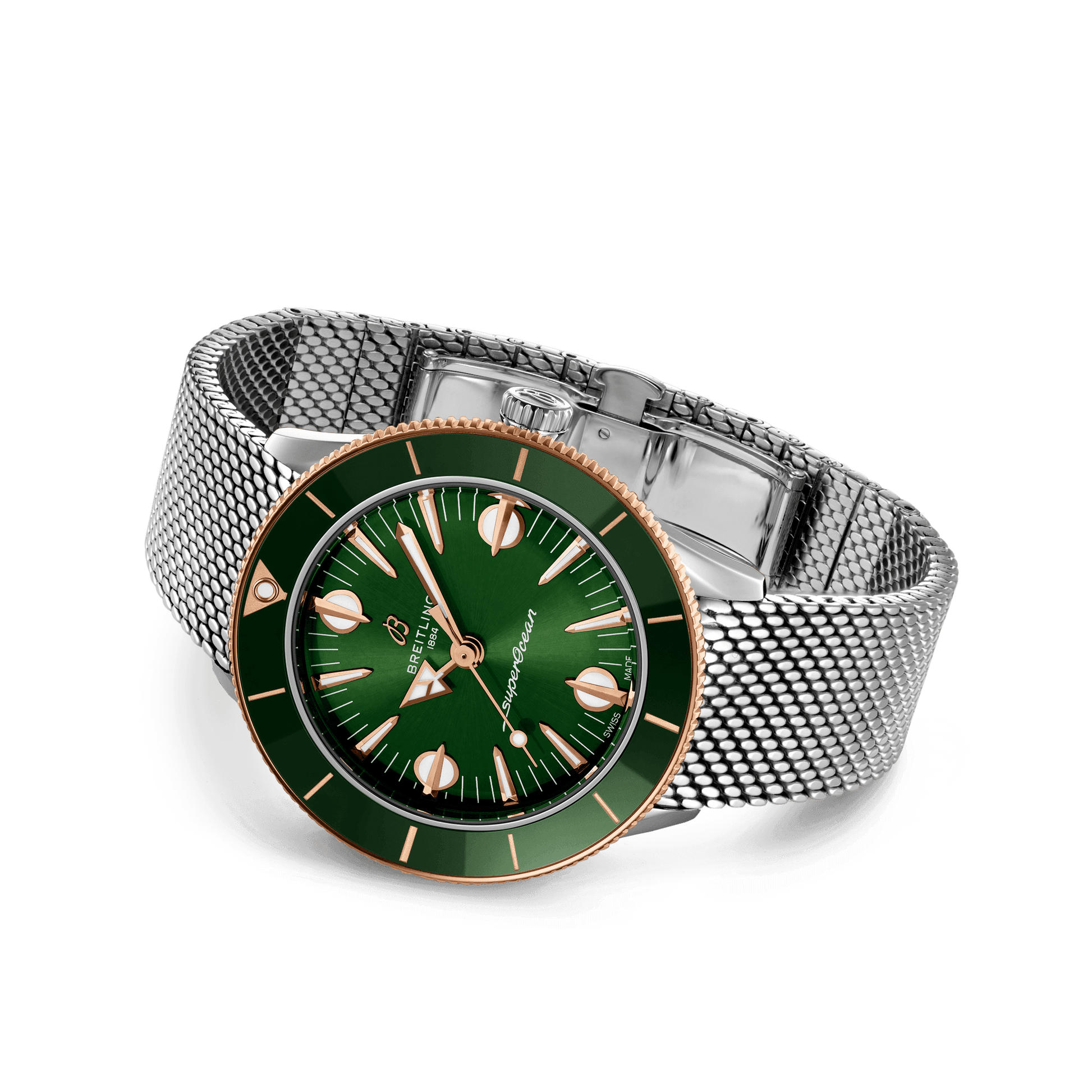 Breitling Superocean Heritage ’57 Highlands, 38mm, Stainless steel and 18k Red Gold, Ref# U10340361L1A1, Unworn 2024