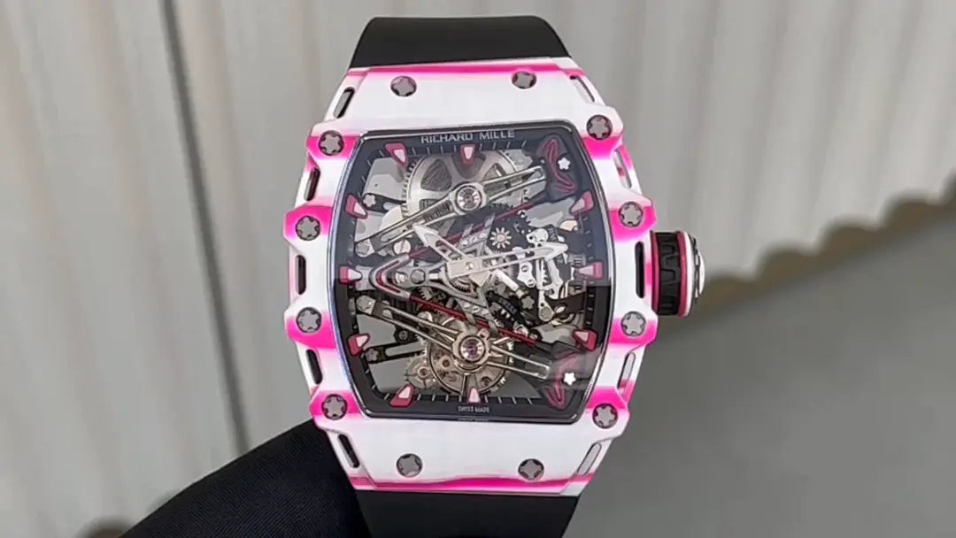 Richard Mille RM 38 02 Bubba Watson Tourbillon Black Rubber Strap