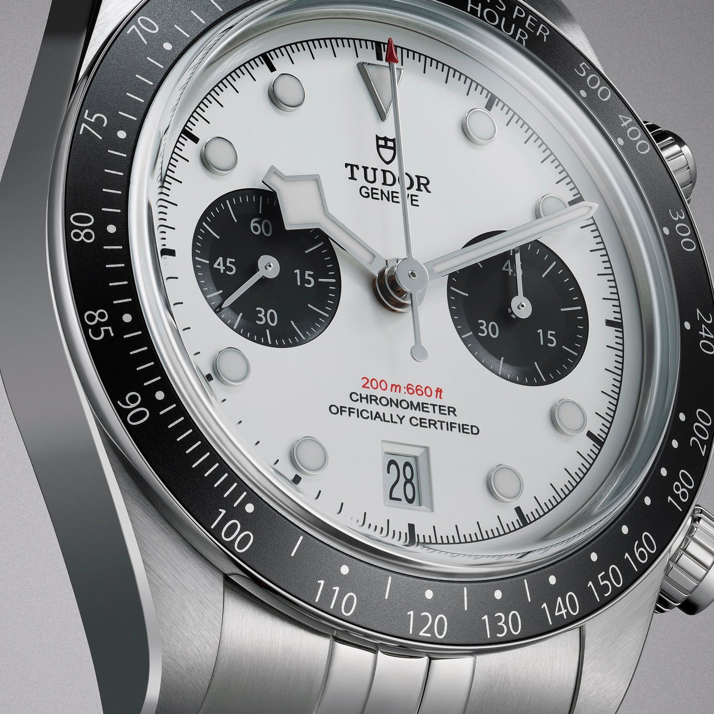 Unworn, Tudor Black Bay Chrono, 41mm, Stainless Steel, Ref# M79360N-0014, box and papers