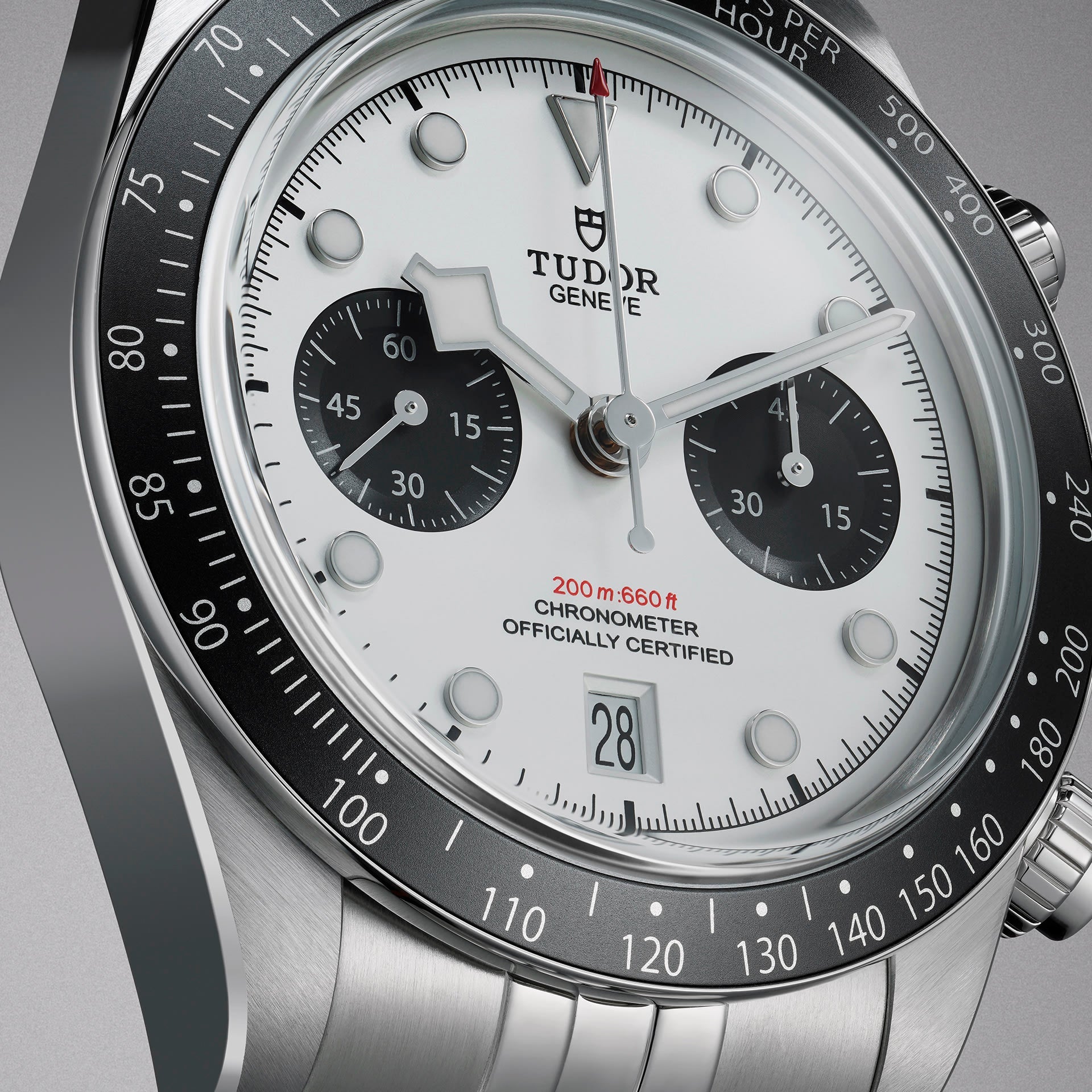 Unworn, Tudor Black Bay Chrono, 41mm, Stainless Steel, Ref# M79360N-0012, box and papers