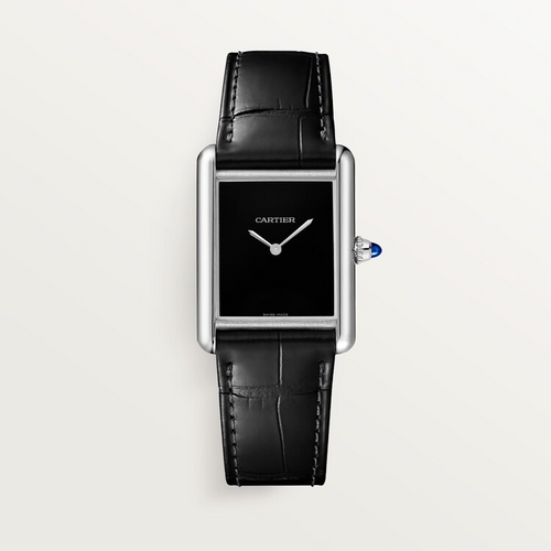 Unworn Cartier Tank Must de Cartier, Stainless Steel, 32mm x 27mm, Ref# WSTA0072, box and papers