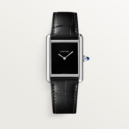 Unworn Cartier Tank Must de Cartier, Stainless Steel, 32mm x 27mm, Ref# WSTA0072, box and papers