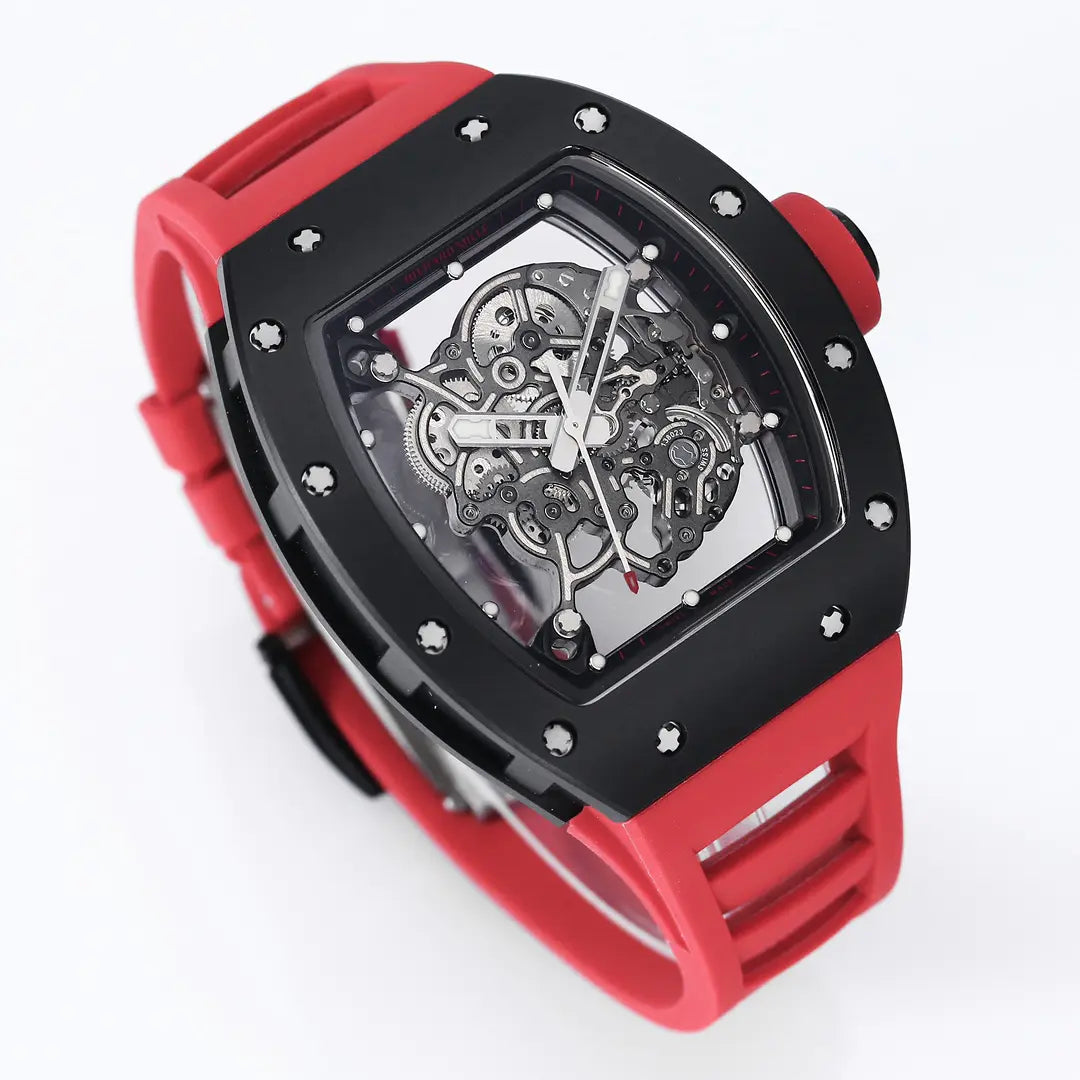 Richard Mille RM 055 Bubba Watson – NTPT Carbon (Red Strap)