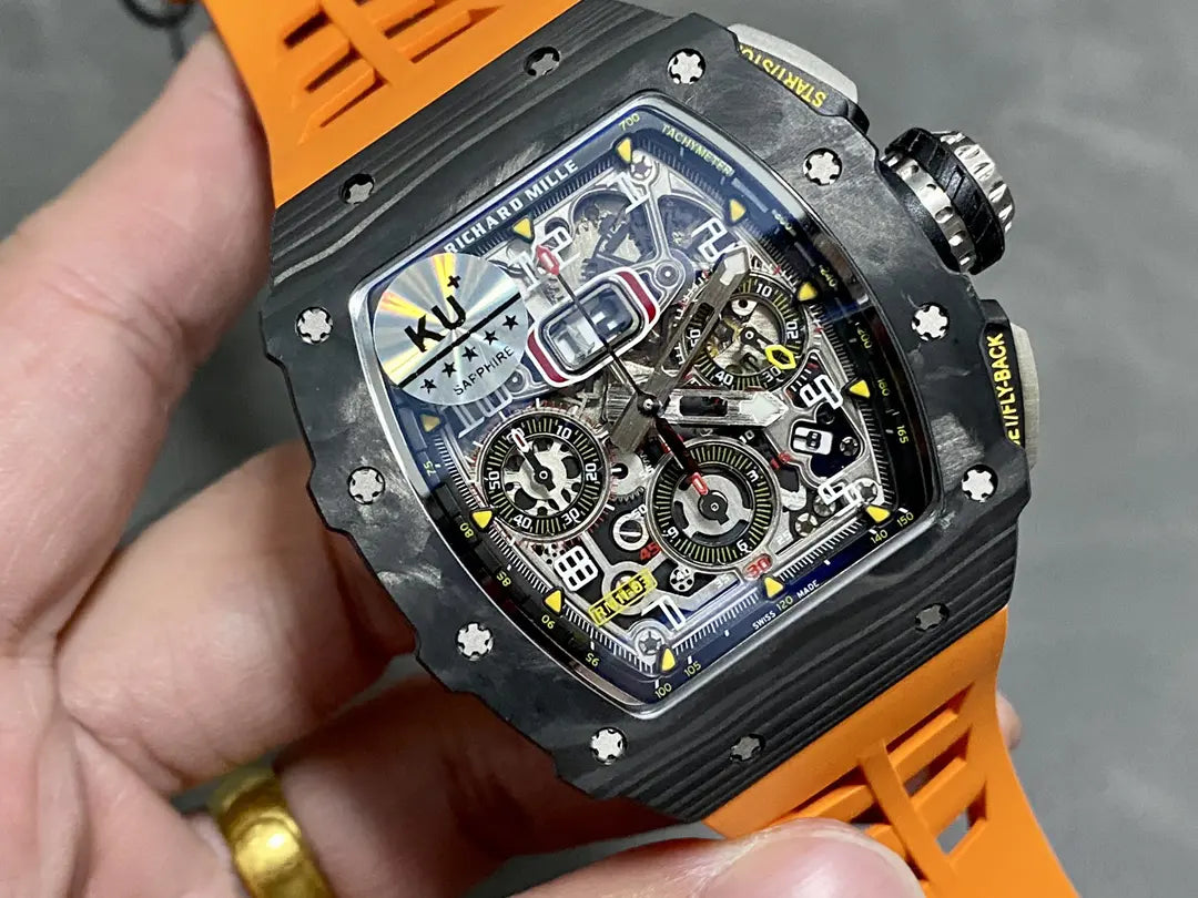 Richard Mille RM 11-03 Automatic Flyback Chronograph Orange Watch