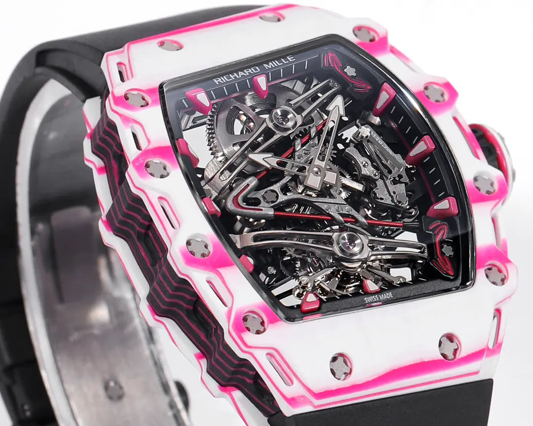 Richard Mille RM 38 02 Bubba Watson Tourbillon Black Rubber Strap
