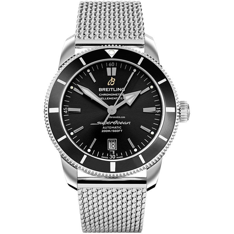 Breitling Superocean Heritage B20 Automatic 46, Ref# AB2020121B1A1, box and papers