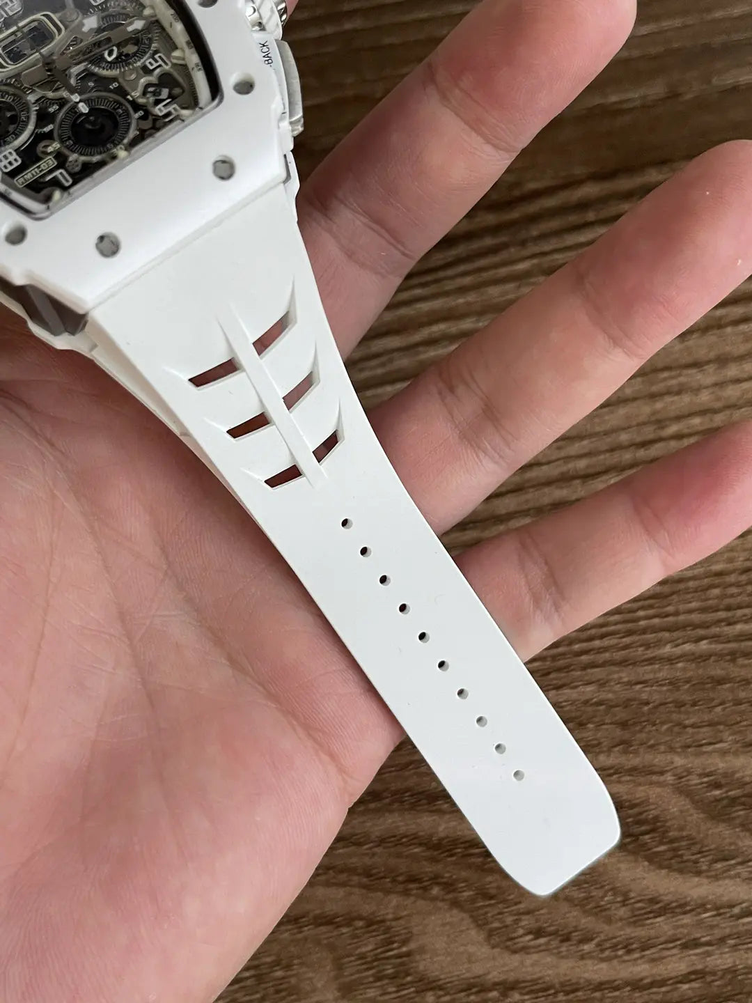 Richard Mille RM 11-03 ‘Last White Edition’ Automatic Flyback Chronograph White Ceramic