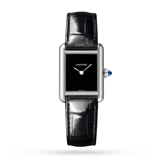 Unworn Cartier Tank Must de Cartier, Small Stainless Steel, 29.5mm x 22mm, Ref# WSTA0071, box and papers