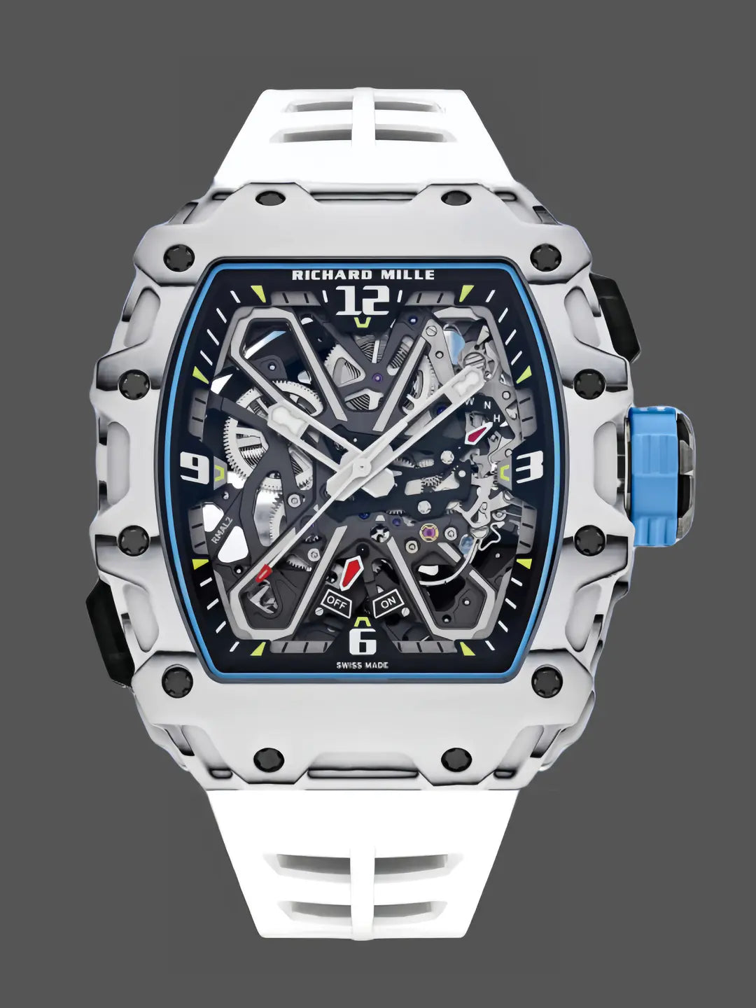 Richard Mille RM 35-03 Rafa Nadal White Carbon Quartz TPT