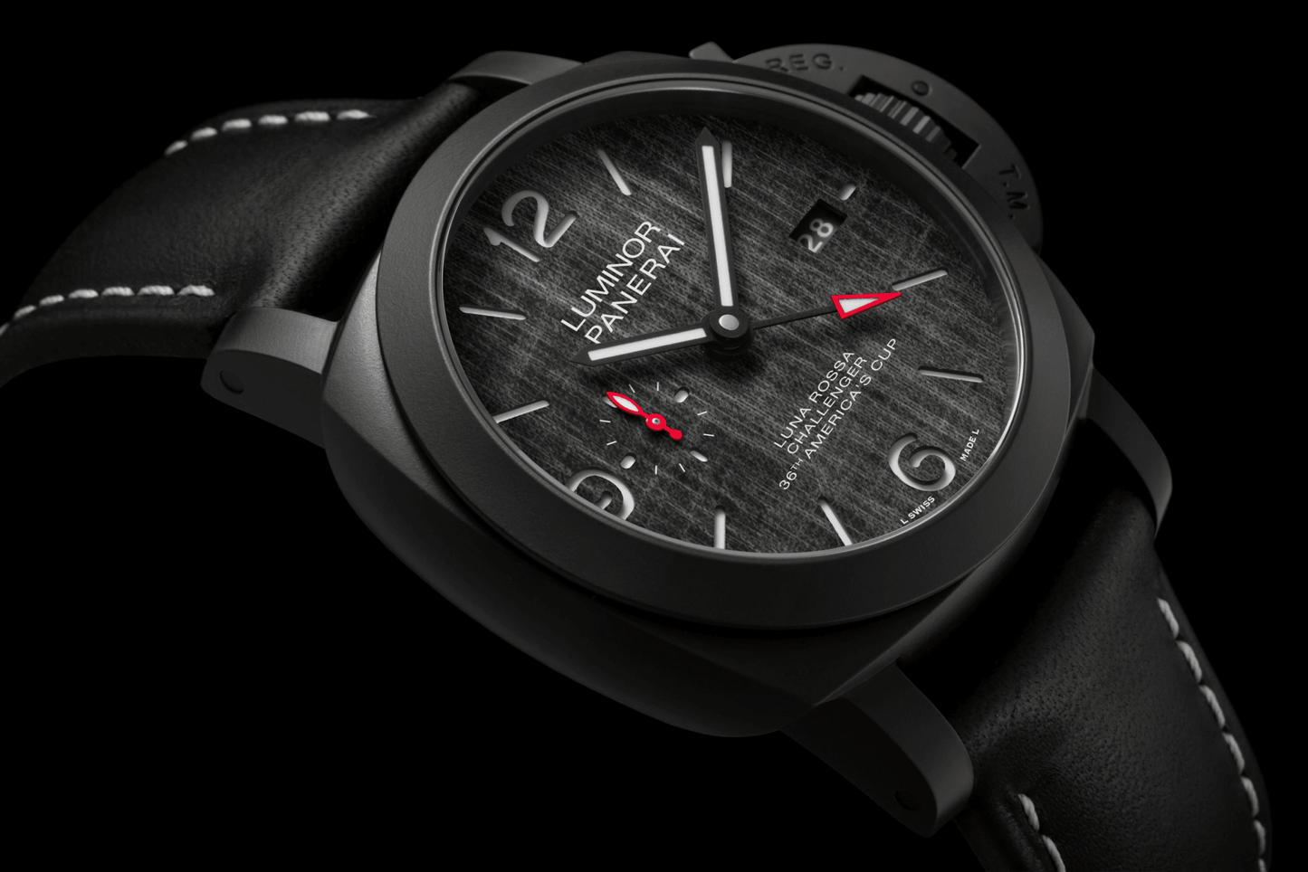 Panerai Luminor Luna Rossa GMT – 44mm, Ref# PAM01036