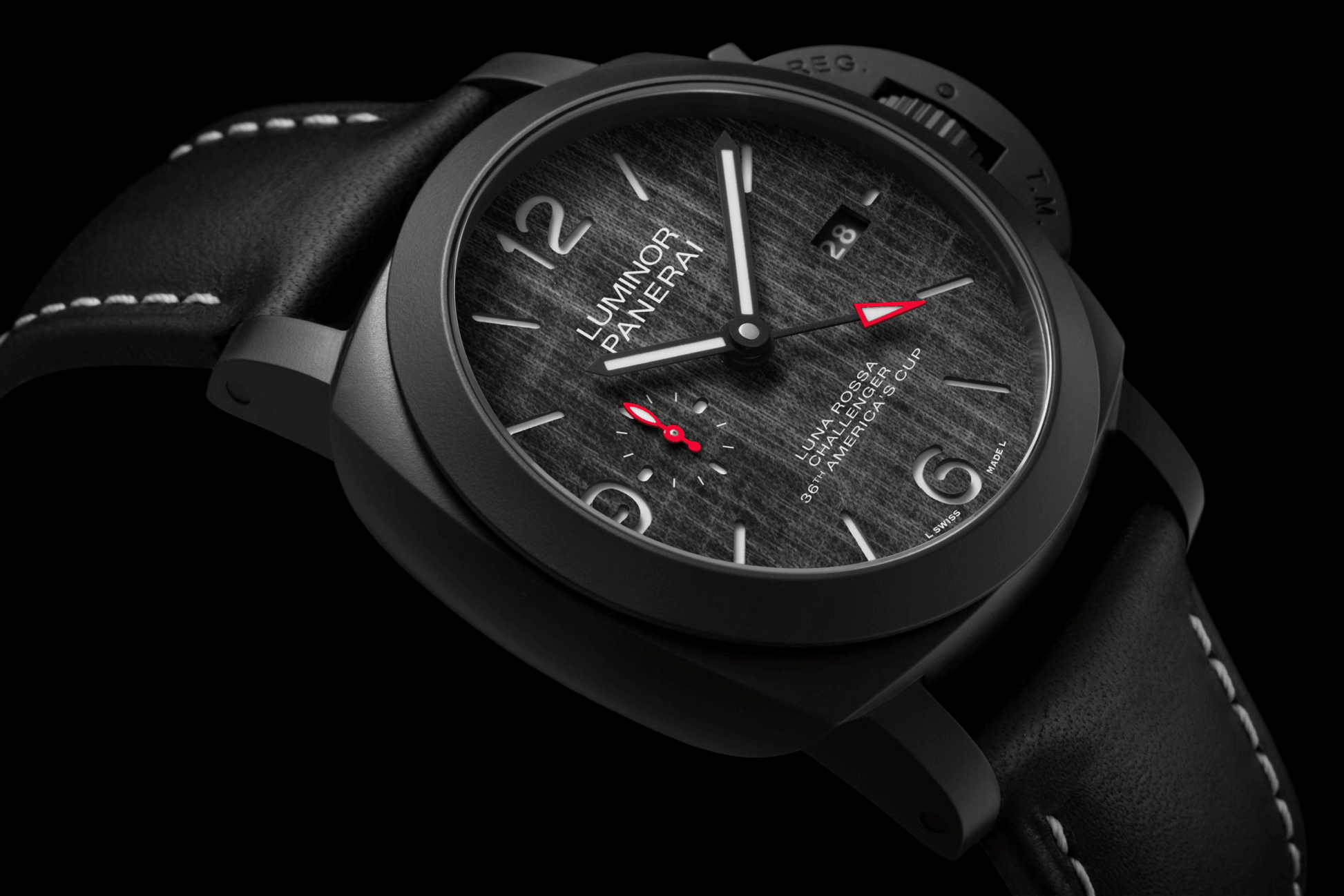 Panerai Luminor Luna Rossa GMT – 44mm, Ref# PAM01036
