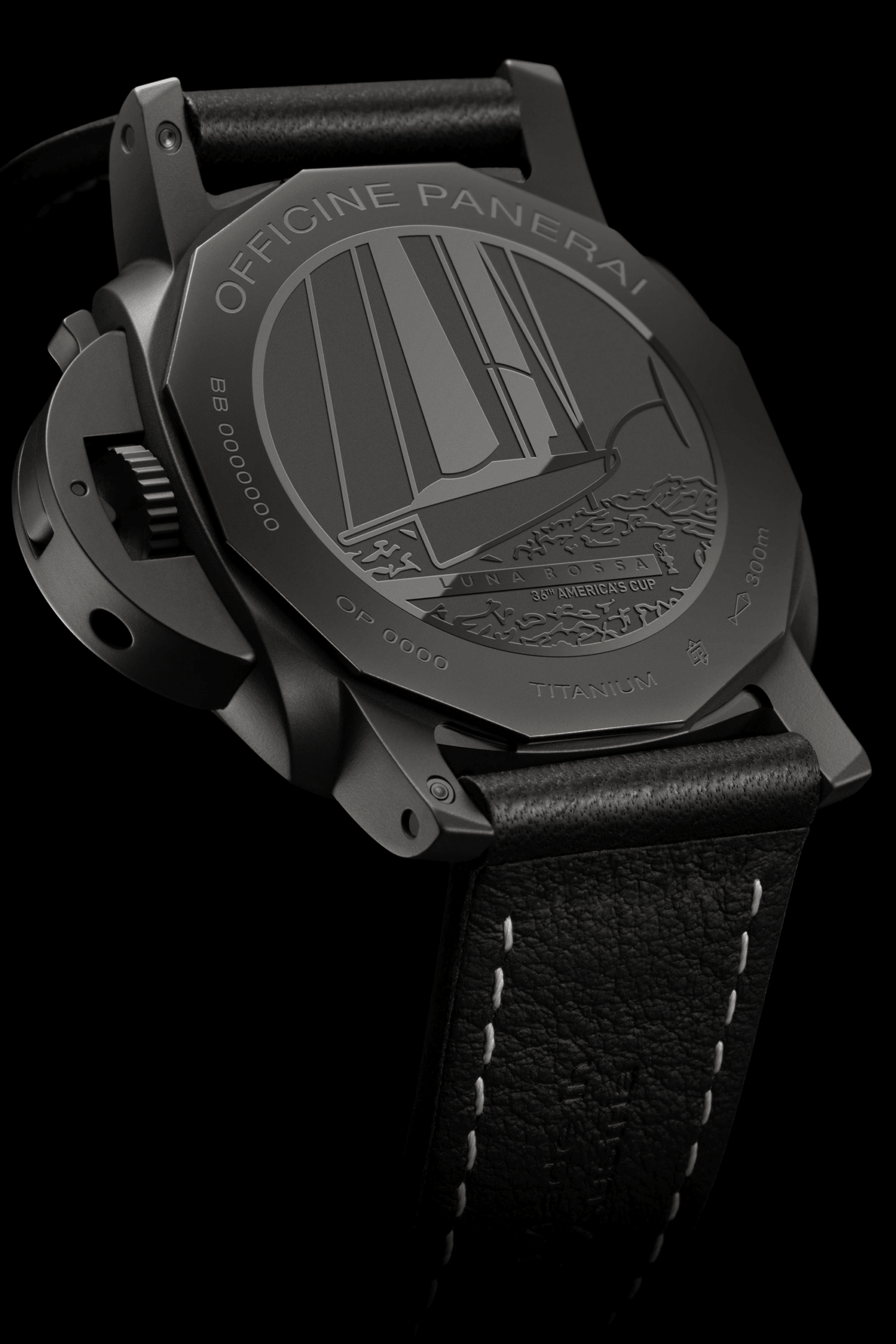 Panerai Luminor Luna Rossa GMT – 44mm, Ref# PAM01036