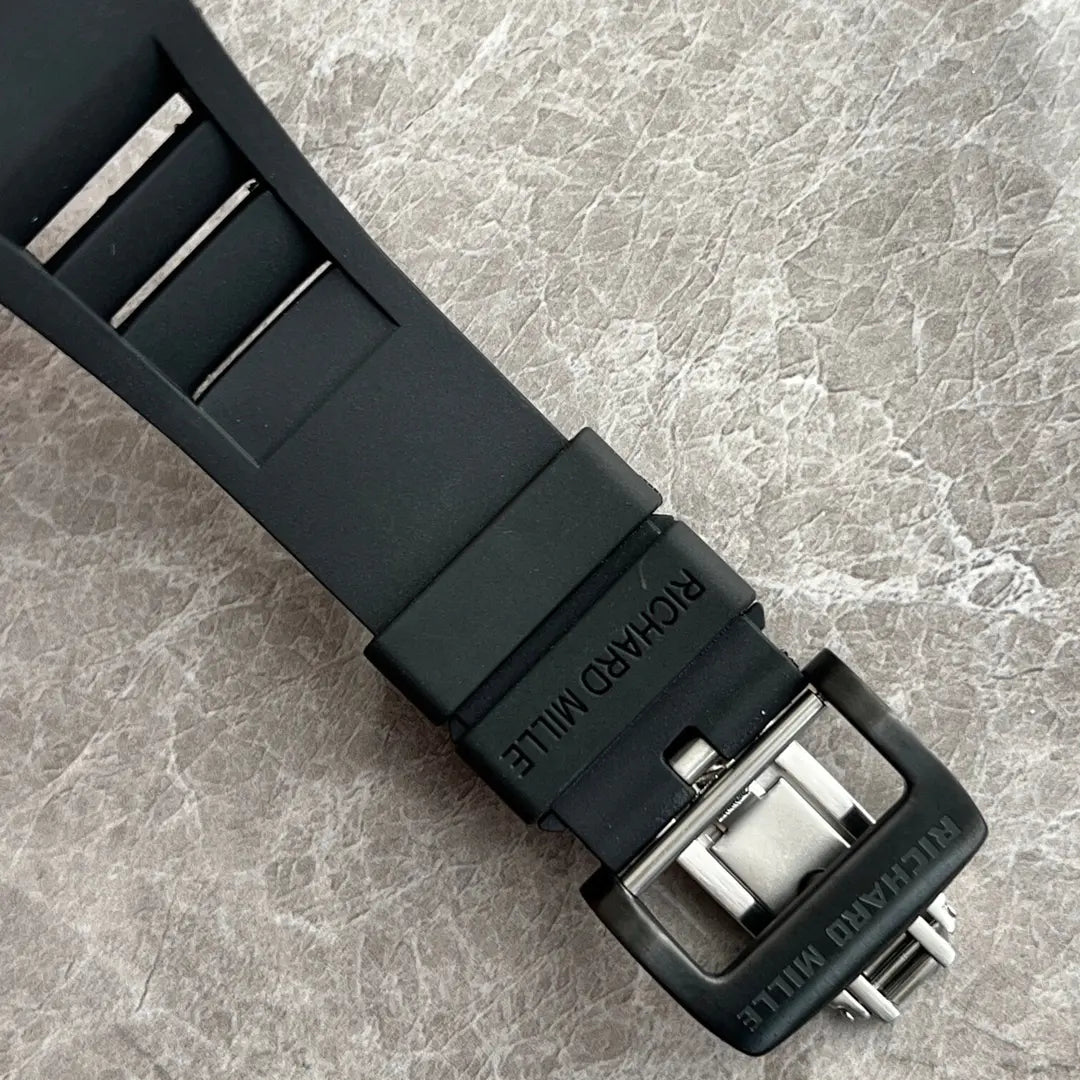 Richard Mille RM 67-02 Automatic Sebastian Ogier Black Rubber Strap