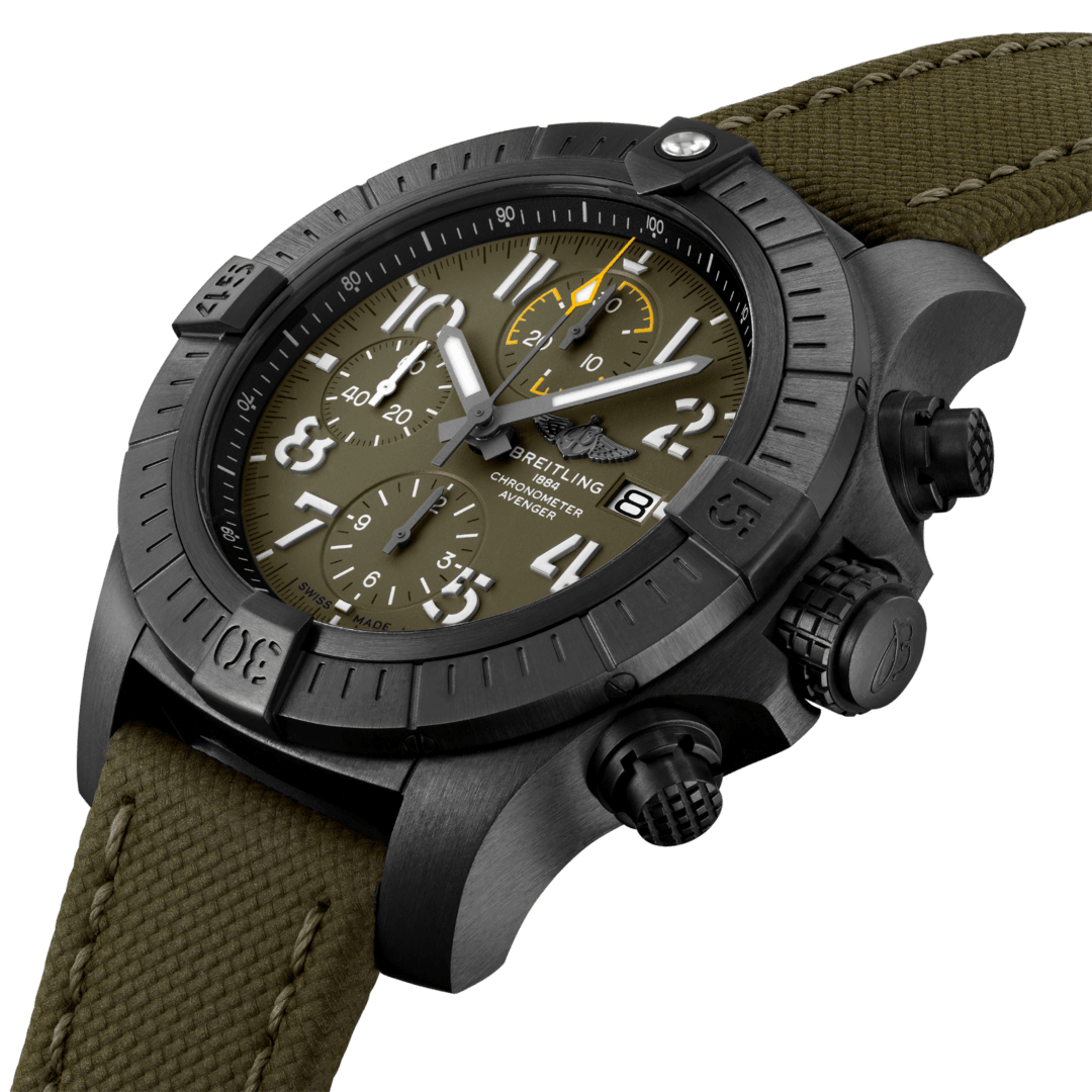 Breitling Avenger Chronograph 45 NIGHT MISSION, Ref# V13317101L1X1