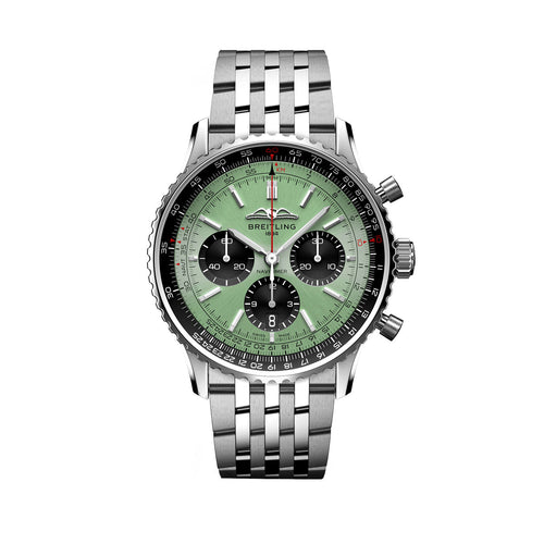 Breitling Navitimer B01 CHRONOGRAPH 43, Stainless steel, Ref# AB0138241L1A1, Unworn 2024
