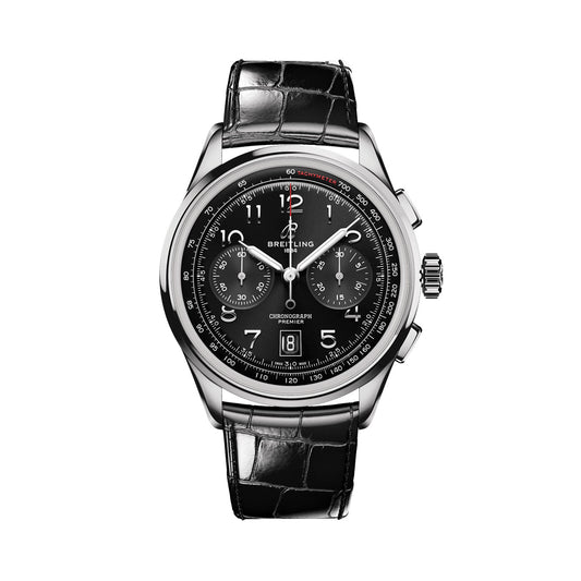 Breitling Premier B01 Chronograph Ref# AB0145221B1P1, box and papers