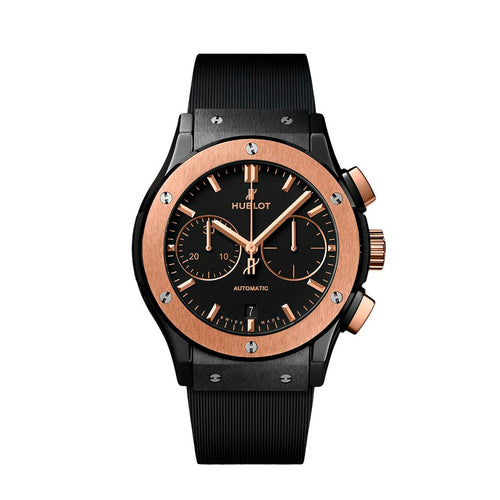Hublot Classic Fusion Chronograph Ceramic King Gold 45mm, Ref# 521.CO.1181.LR, Unworn 2025
