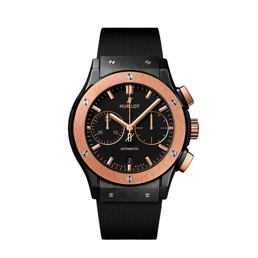 Hublot Classic Fusion Chronograph Ceramic King Gold 45mm, Ref# 521.CO.1181.LR, Unworn 2025