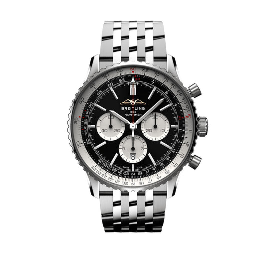 Unworn 2024, Breitling Navitimer B01 CHRONOGRAPH Ref# AB0137211B1A1, box and papers