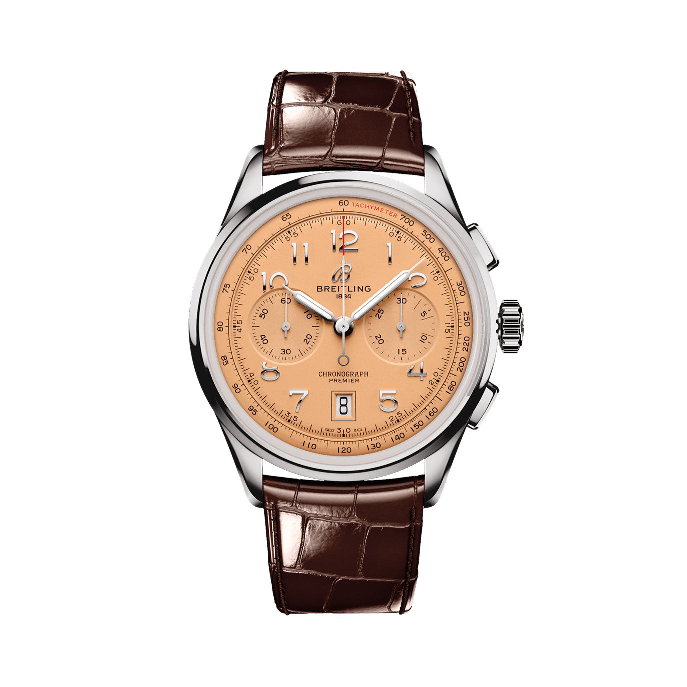 Breitling Premier B01 Chronograph Ref# AB0145331K1P1, box and papers