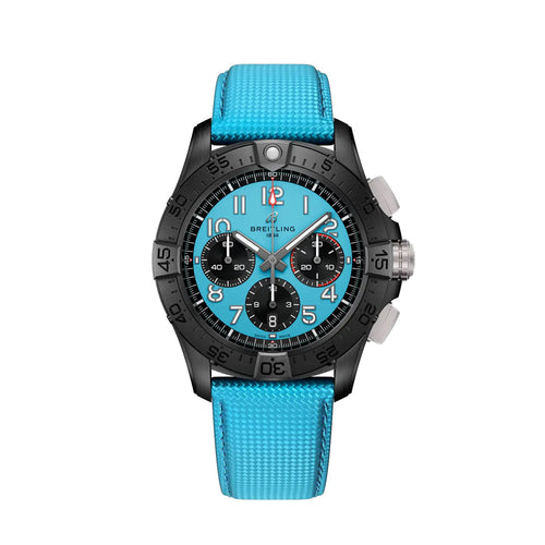 Unworn Breitling Avenger B01 Chronograph 42 Night Mission, SB0146101L1X1, box and papers