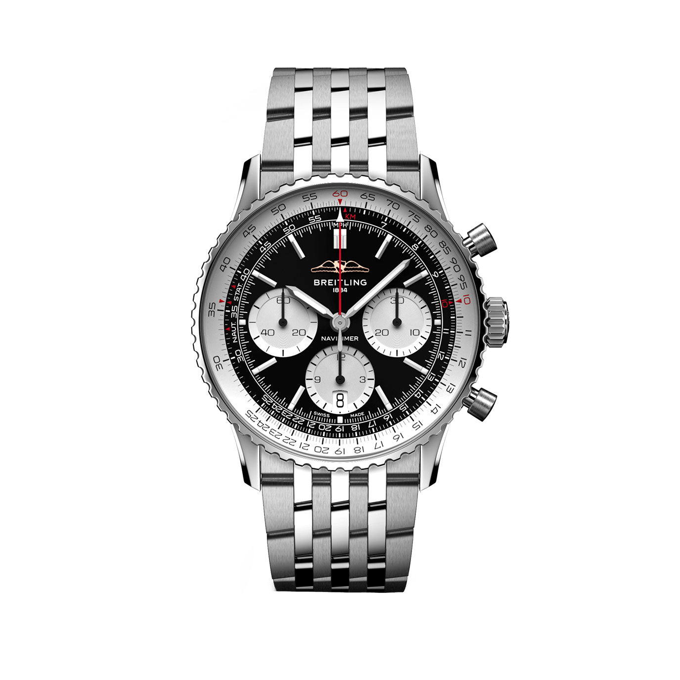 Breitling Navitimer B01 Chronograph Ref# AB0139211B1A1, box and papers