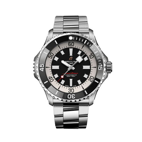 Breitling SUPEROCEAN AUTOMATIC 46, Stainless steel, Ref# A17378211B1A1, Unworn 2024