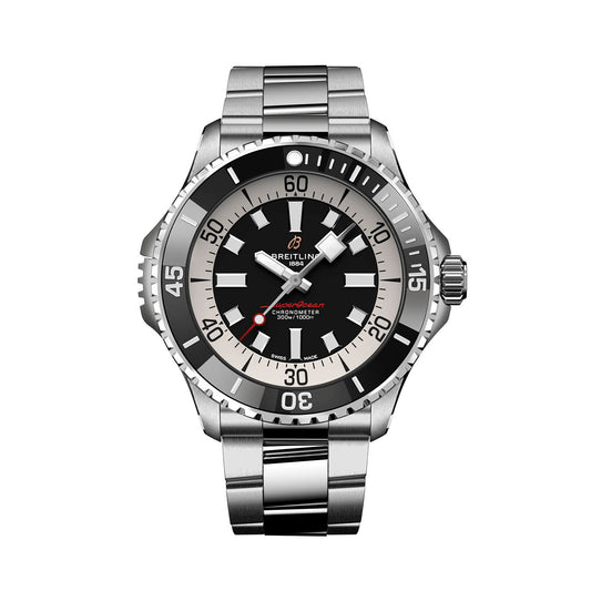 Breitling SUPEROCEAN AUTOMATIC 46, Stainless steel, Ref# A17378211B1A1, Unworn 2024