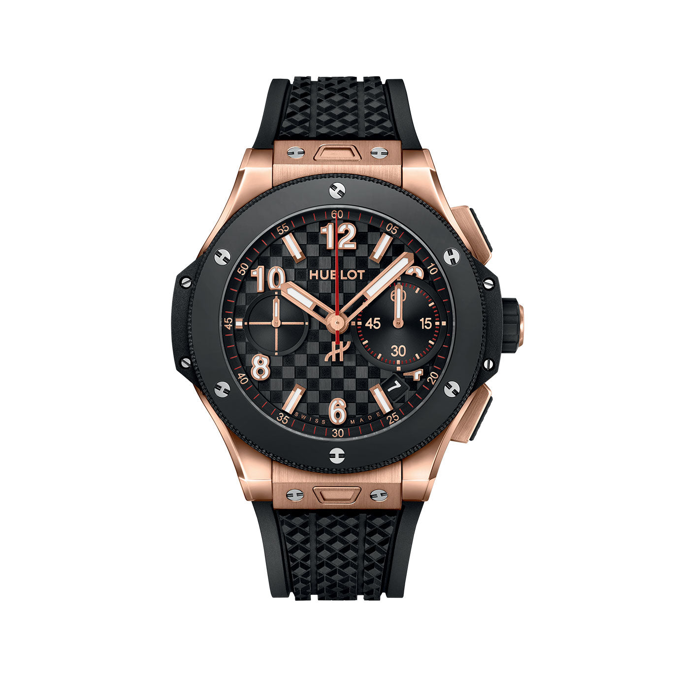 Unworn Hublot Big Bang 20th Anniversary King Gold Ceramic 43, 431.OM.1338.RX, box and papers
