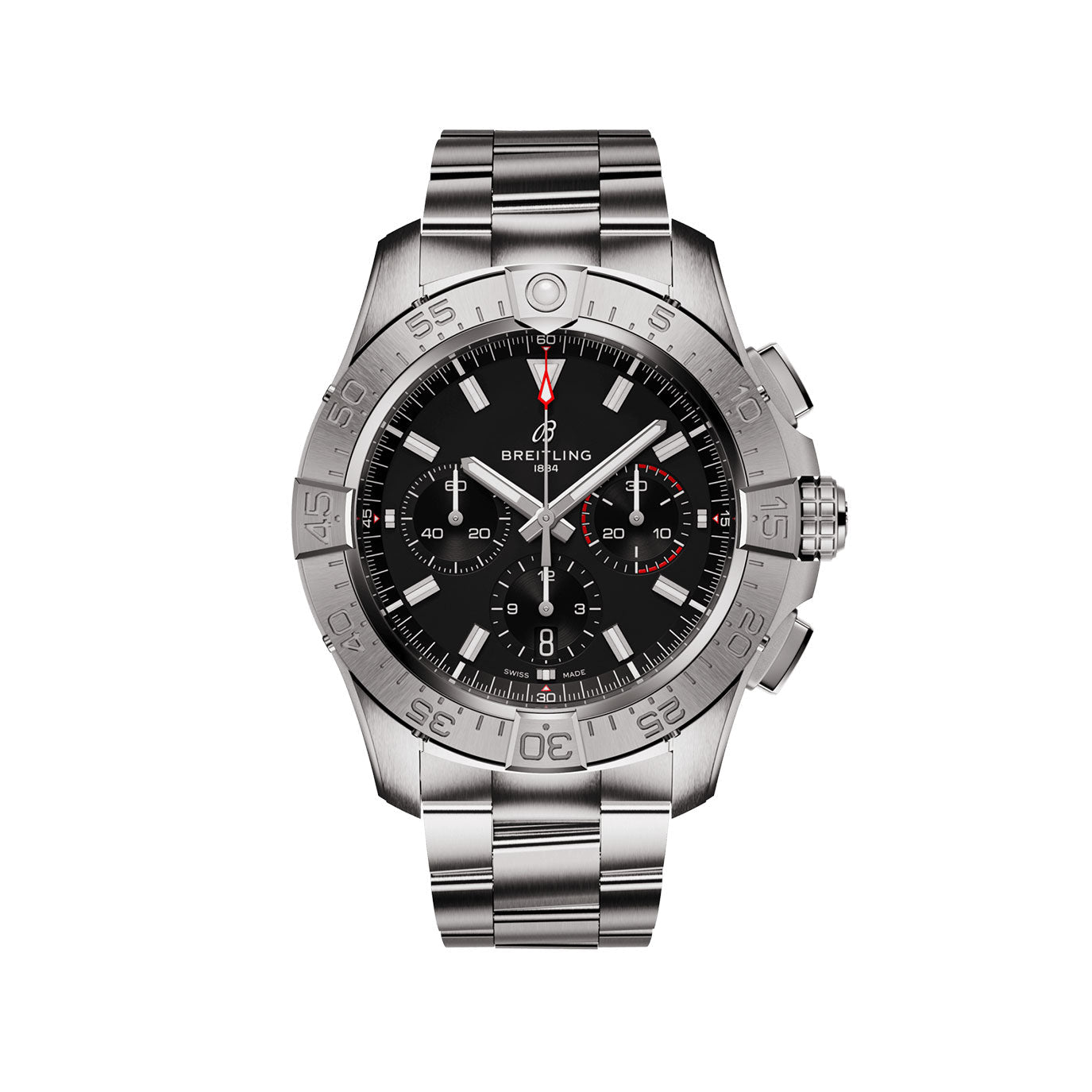 Unworn Breitling Avenger B01 Chronograph 44 Ref# AB0147101B1A1, box and papers