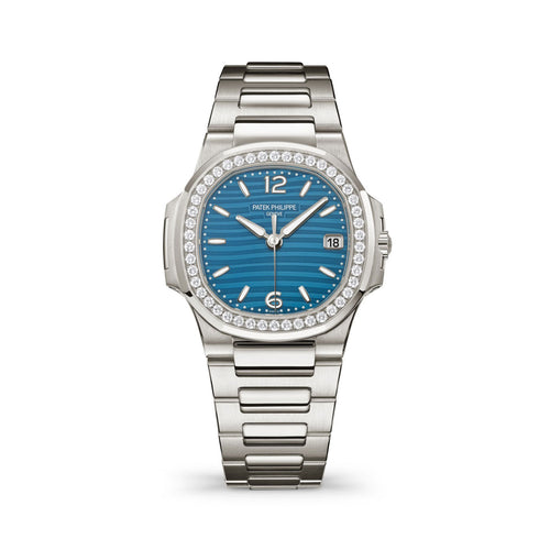 Unworn Patek Philippe Nautilus, 7010-1G-013, box and papers