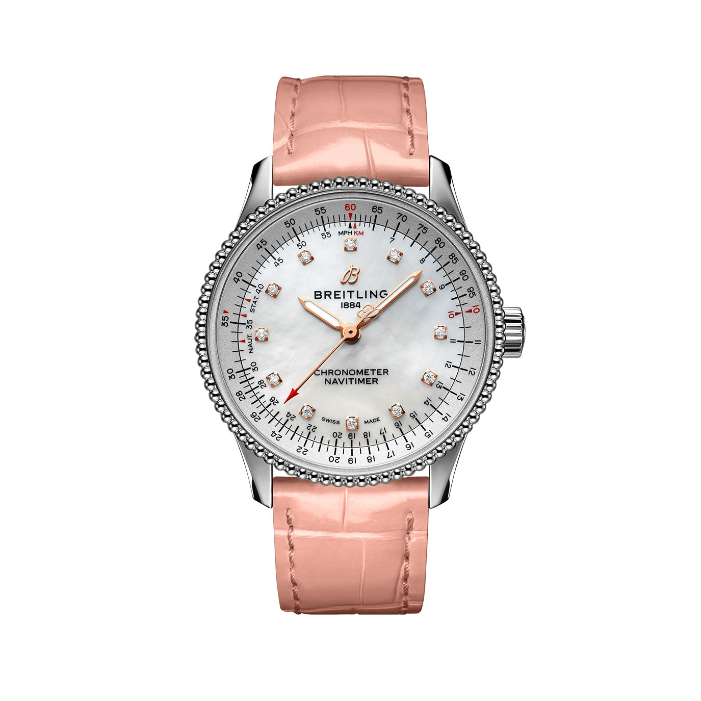 Breitling Navitimer AUTOMATIC 35mm, Stainless steel, Ref# A17395211A1P4, Unworn 2024