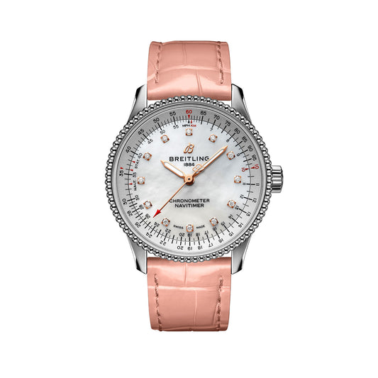 Breitling Navitimer AUTOMATIC 35mm, Stainless steel, Ref# A17395211A1P4, Unworn 2024