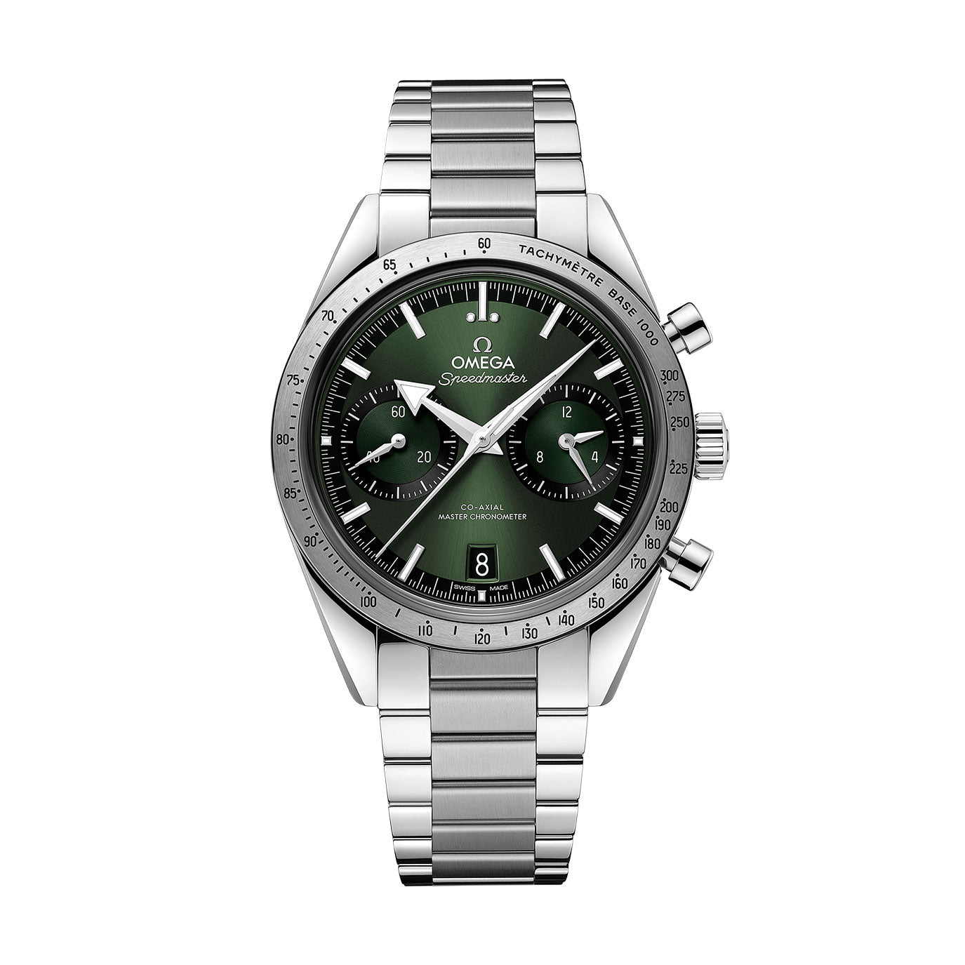Omega New 2024, Speedmaster Moonphase, 332.10.41.51.10.001, box and papers