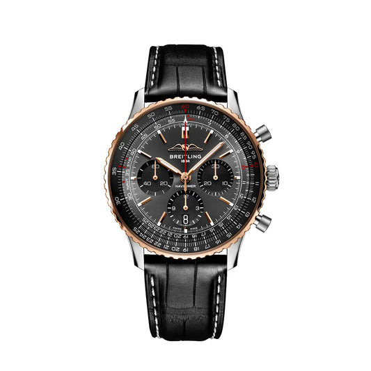 Unworn Breitling Navitimer B01 Chronograph 43, UB01384A1B1P1, box and papers