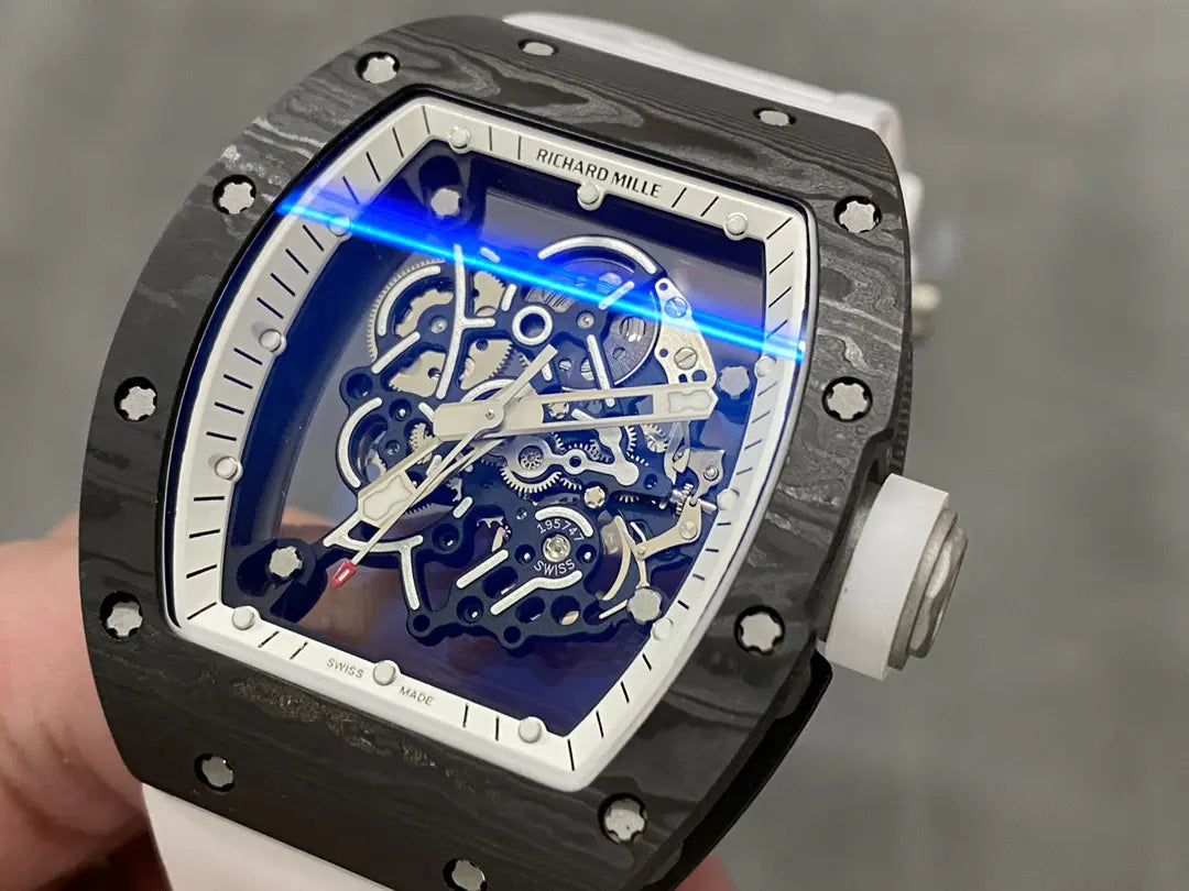 Richard Mille RM 055 “Bubba Watson” featuring a black NTPT carbon fiber case