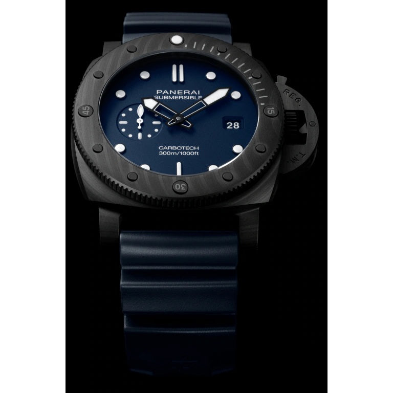 Panerai Submersible QuarantaQuattro Carbotech™ Blu Abisso Ref# PAM01232