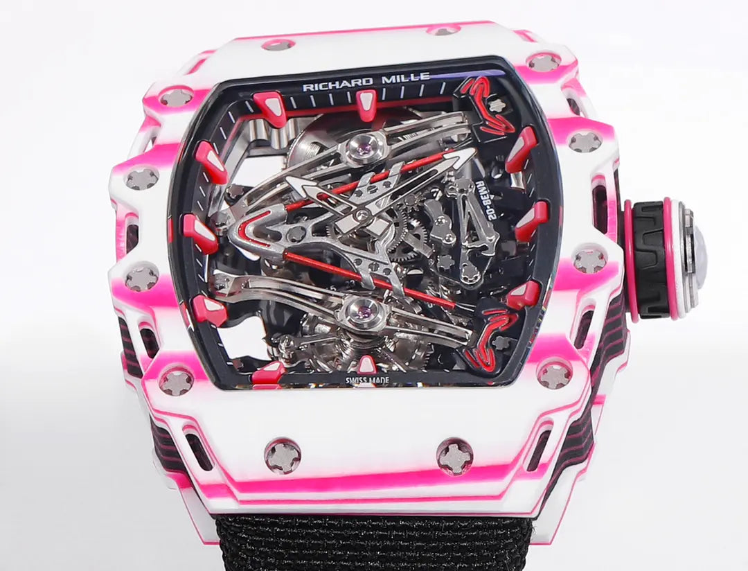 Richard Mille RM 38 02 Bubba Watson Tourbillon Black Fabric Strap