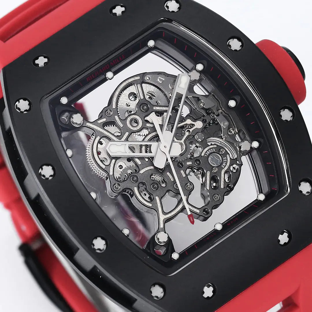 Richard Mille RM 055 Bubba Watson – NTPT Carbon (Red Strap)
