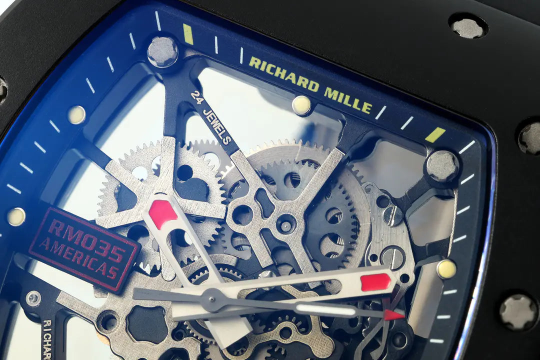 Richard Mille RM 035 Black Toro Nadal Red Pointer