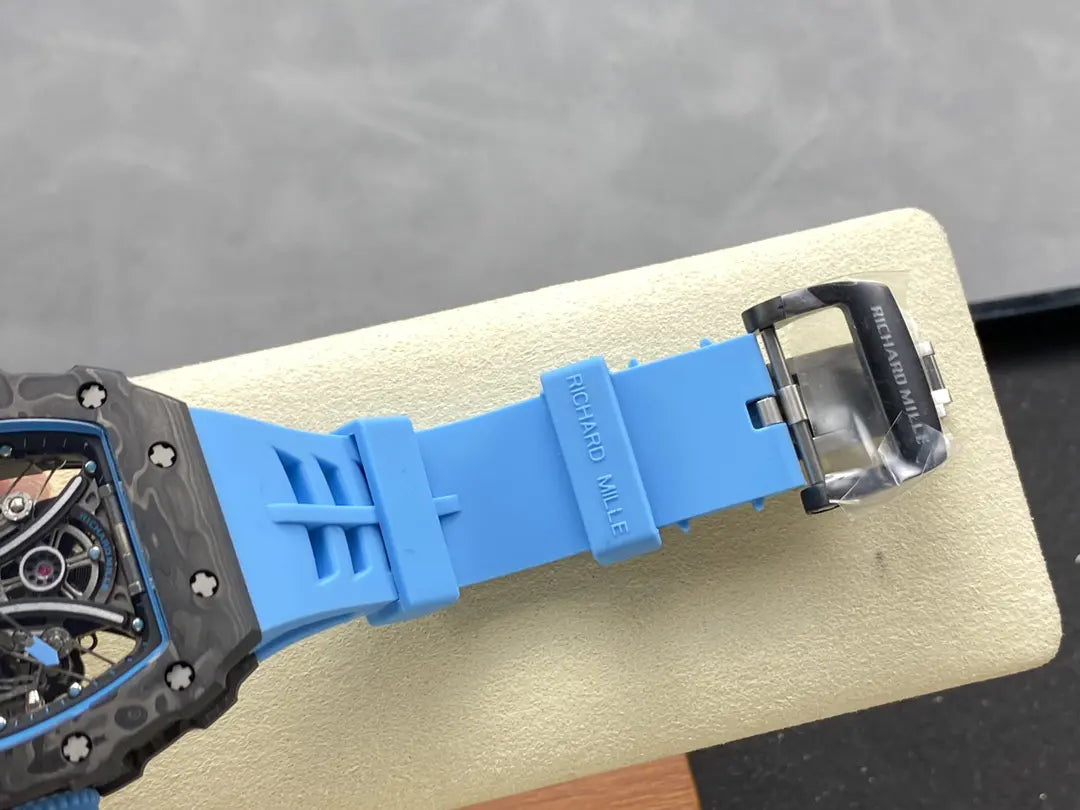 Richard Mille RM 53-01 Tourbillon Pablo Mac Donough Blue Rubber Strap
