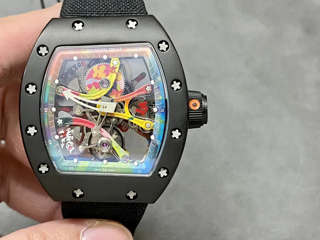Richard Mille RM 68-01 Tourbillon Cyril Kongo Carbon Fiber Black