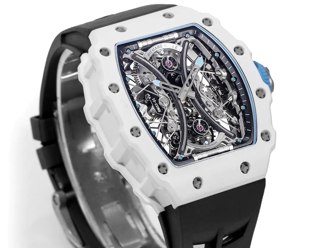 Richard Mille RM 53-01 Pablo MacDonough Skeleton Dial Black Rubber Strap